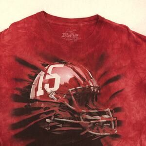The Mountain Alabama Crimson Tide Football Graphic T Shirt Mens Size 2XL Maroon